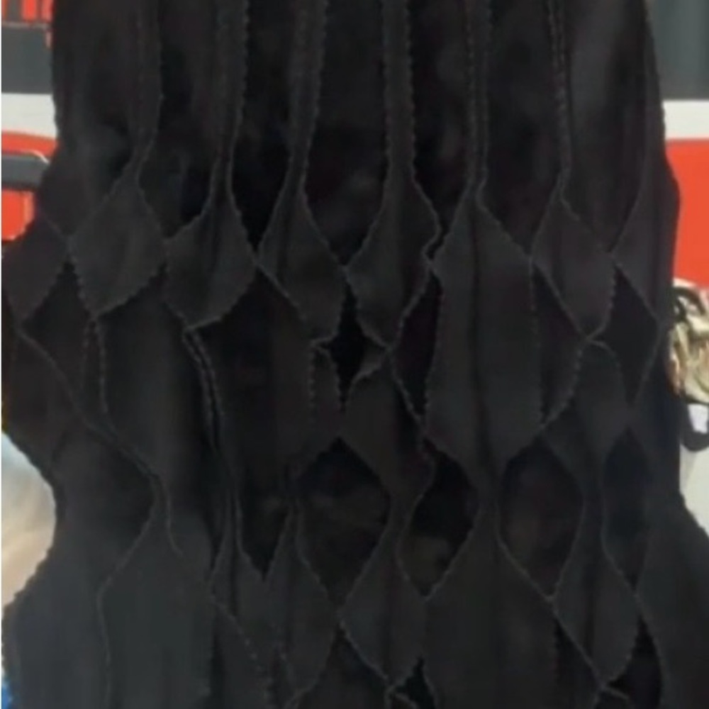 Alaia Black Midi Skirt